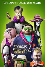 Movie poster Rodzina Addamsów 2